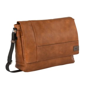 CAMEL ACTIVE LAOS messenger bag cognac